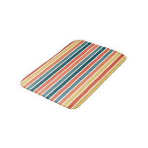 Summer of '77 Stripes Bath Mat