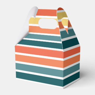 Summer of '77 Stripes Favour Box