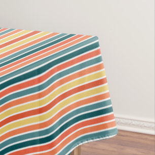 Summer of '77 Stripes Tablecloth