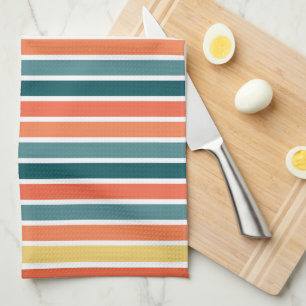 Summer of '77 Stripes Tea Towel