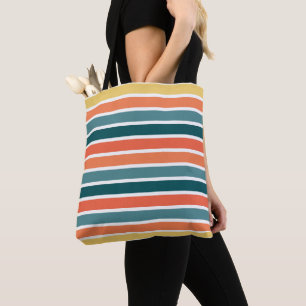Summer of '77 Stripes Tote Bag