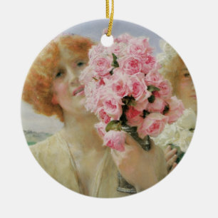 Summer Offering by Sir Lawrence Alma-Tadema Ceramic Ornament