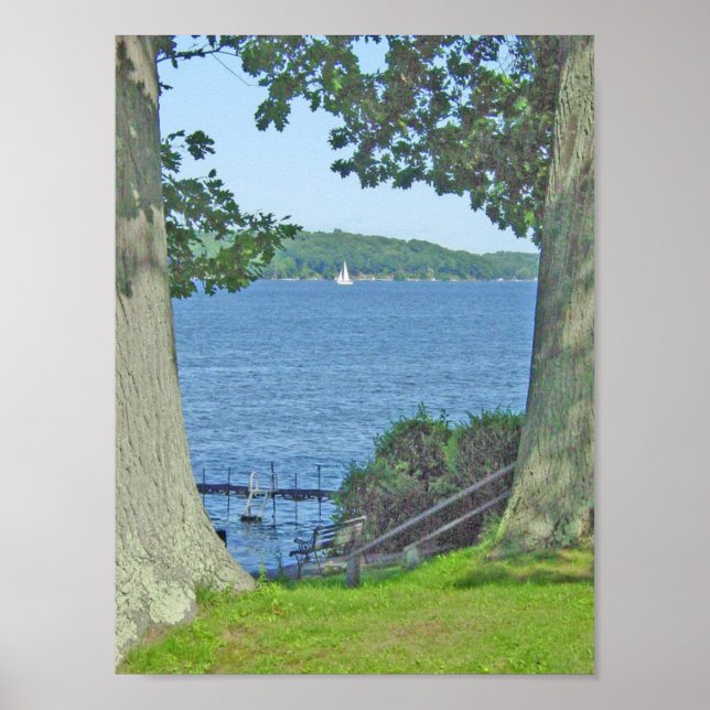 Summer on Sodus Bay Poster (Front)