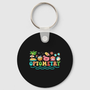 Summer Optometrist Vacation Fun Optometry Lover Ap Key Ring