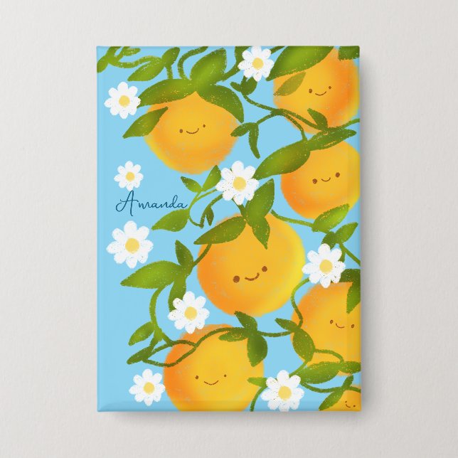 Summer Oranges Tree Garden (Front)