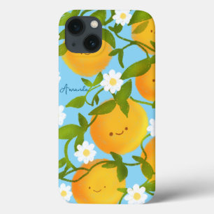 Summer Oranges Tree Garden iPhone 13 Case