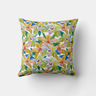 Summer Orchid Cushion