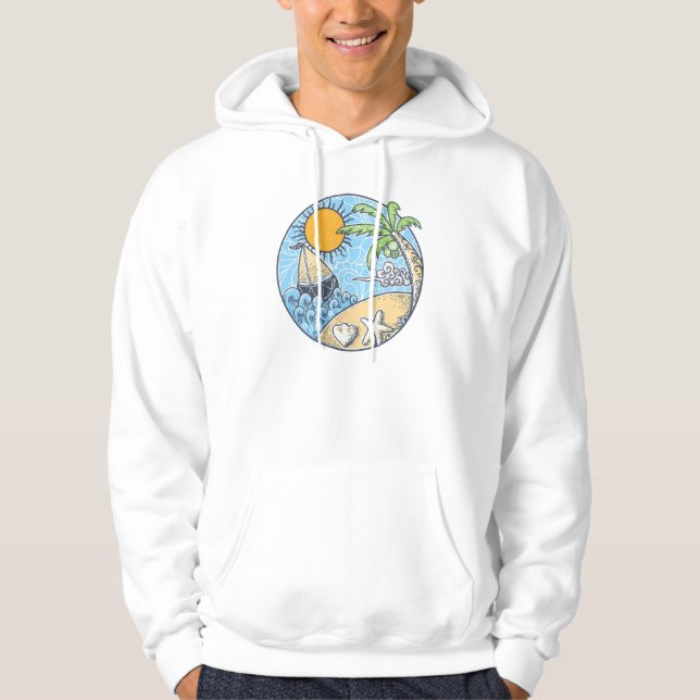 Summer Ornament Hoodie (Front)