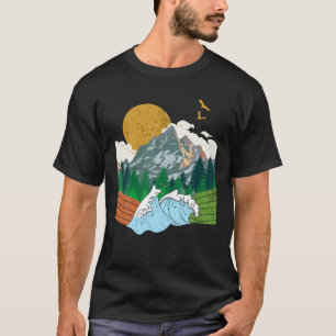 Summer Outdoor Camping Men Women T-Shirt