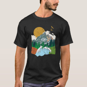 Summer Outdoor Camping Men Women T-Shirt