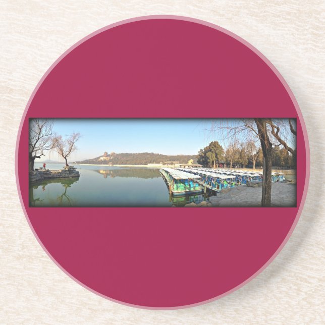 Summer Palace Boats Coaster (Front)