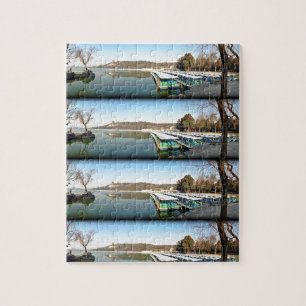 Summer Palace Boats Jigsaw Puzzle