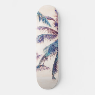 Summer Palm Trees Beach Dream #1 #tropical #wall Skateboard