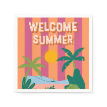 Summer Paper Napkin