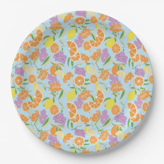 Summer Paper Party Plates