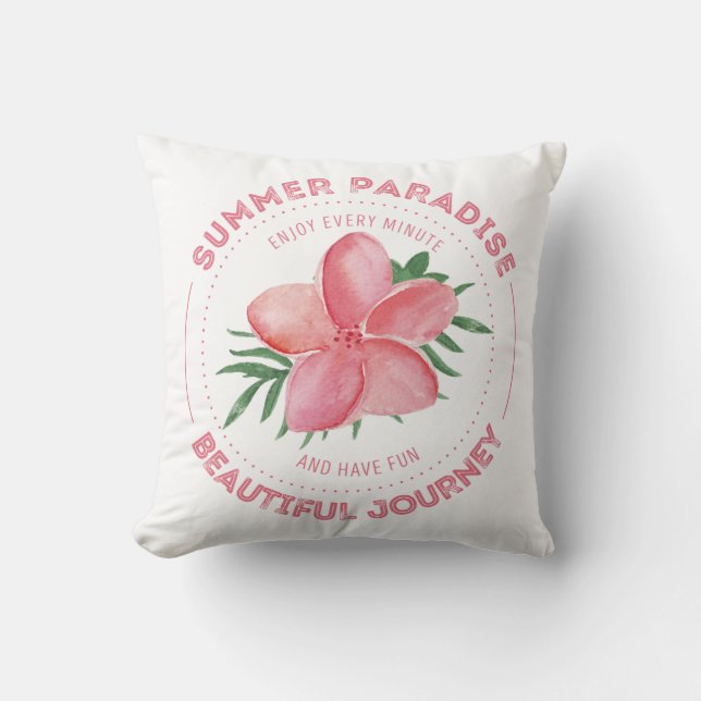 Summer Paradise Cushion (Front)