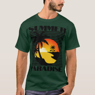 Summer Paradise Summertime Fun Time Fun Summer Bea T-Shirt