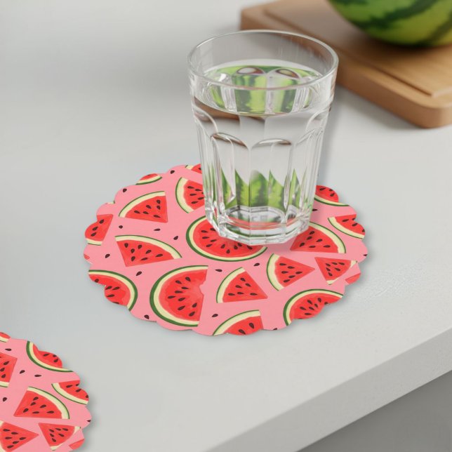 Summer Party Cardboard Coasters - Set of 6  (Creator Uploaded)