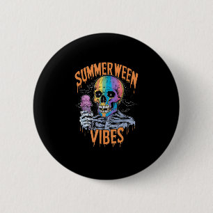 Summer Party Costume Funny Summerween 6 Cm Round Badge