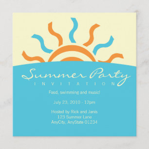 Summer Party Invitation