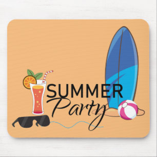 Summer Party Mouse Pad