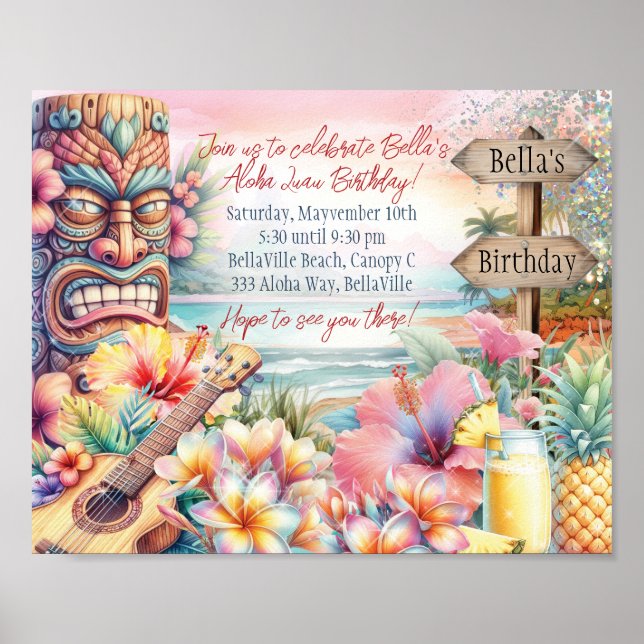 Summer Party Poster Flyer (Front)