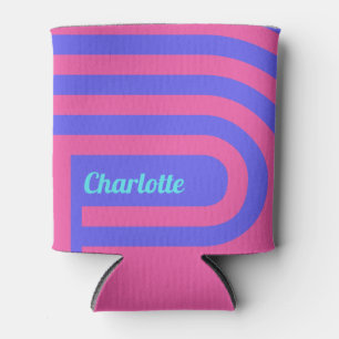 Summer Pastel Maze Can Cooler