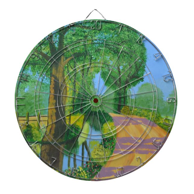 Summer Path Dartboard (Front)