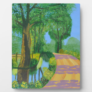 Summer Path Plaque