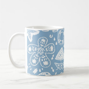 Summer pattern coffee mug