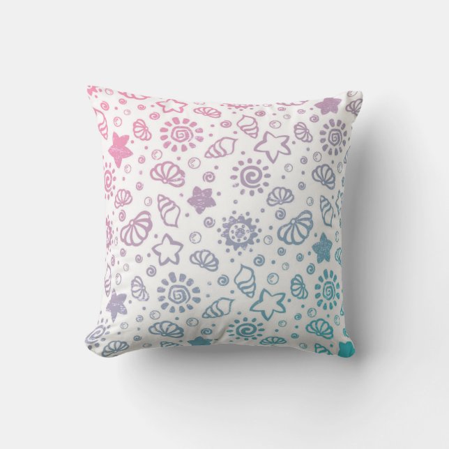 Summer pattern cushion (Front)