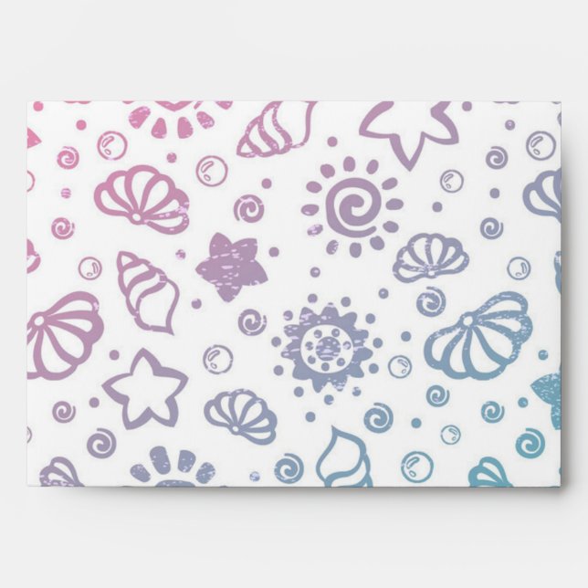 Summer pattern envelope (Front)