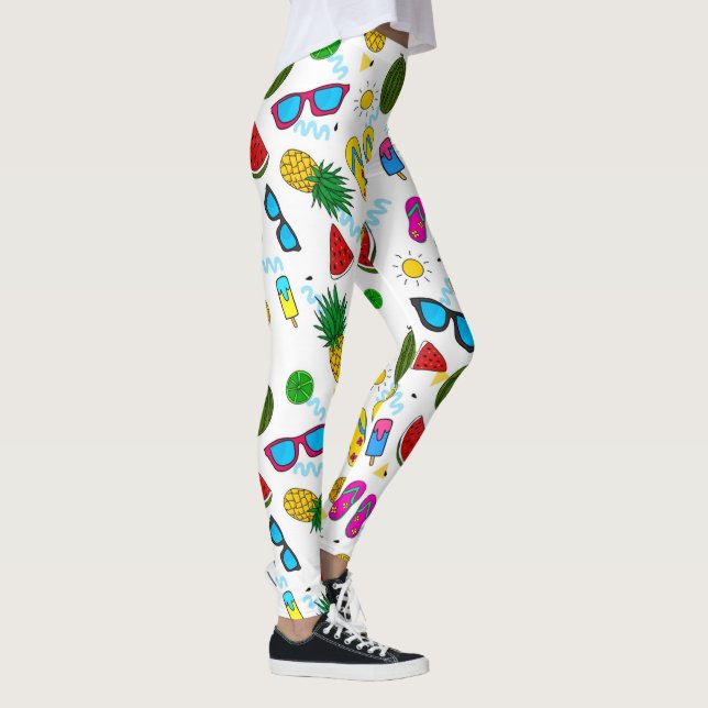 Summer Pattern Leggings (Right)