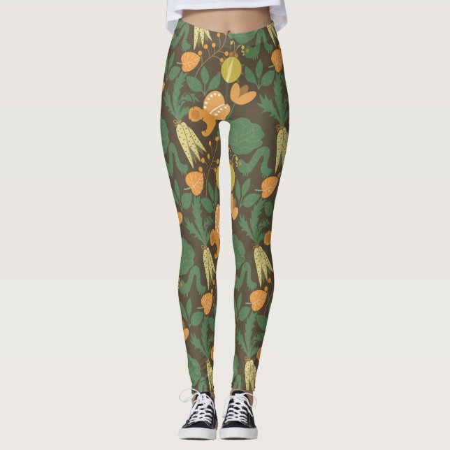 Summer Pattern Leggings (Front)