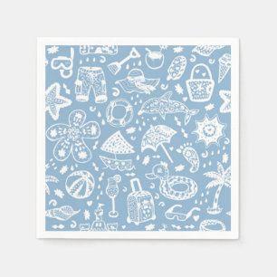 Summer pattern napkin