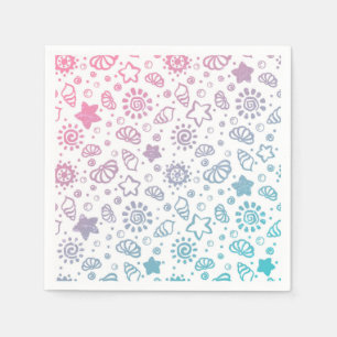 Summer pattern napkin