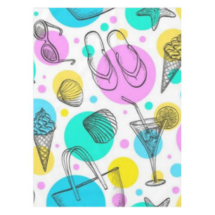 Summer pattern tablecloth