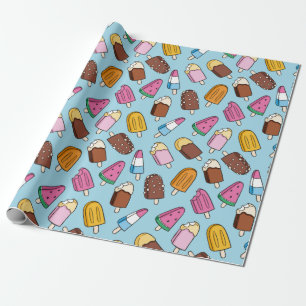 Summer Pattern Wrapping Paper