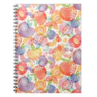 Summer Peaches Plums Nectarines and Apricots Notebook