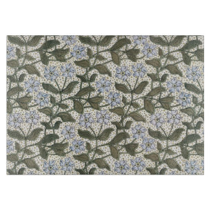 Summer Periwinkle Flower Pretty Elegant Floral Cutting Board
