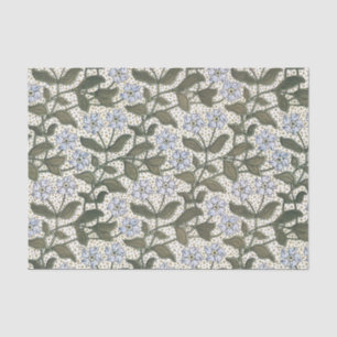 Summer Periwinkle Flower Pretty Elegant Floral Tissue Paper