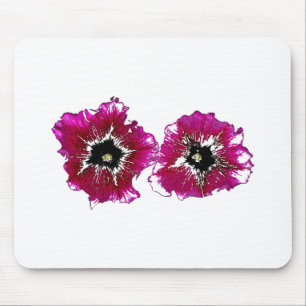 Summer Petunias Mouse Pad