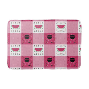 Summer Picnic Bath Mat