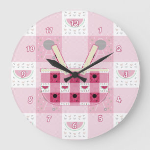 Summer Picnic Clock
