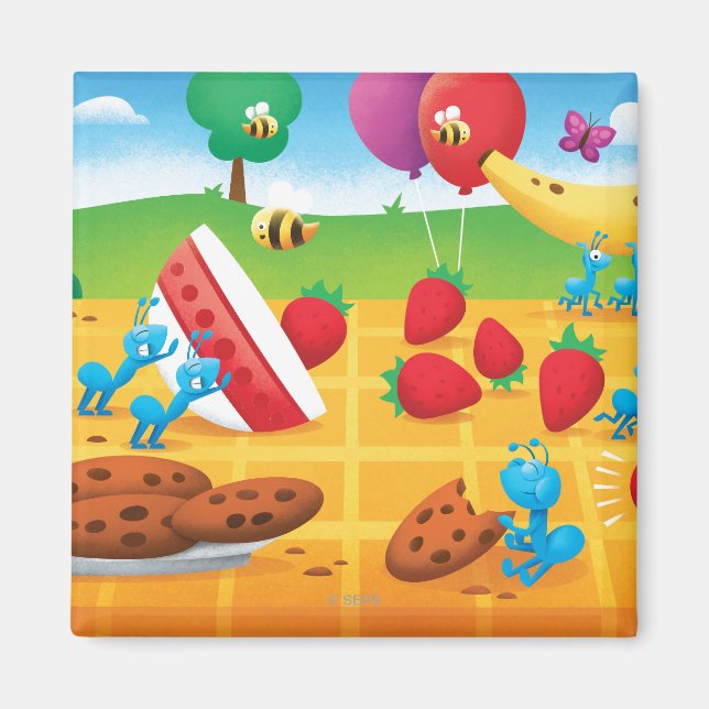 Summer Picnic Magnet (Front)