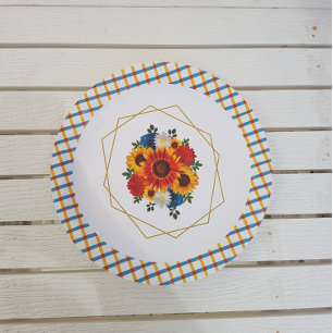 Summer Picnic Party Paper Plate