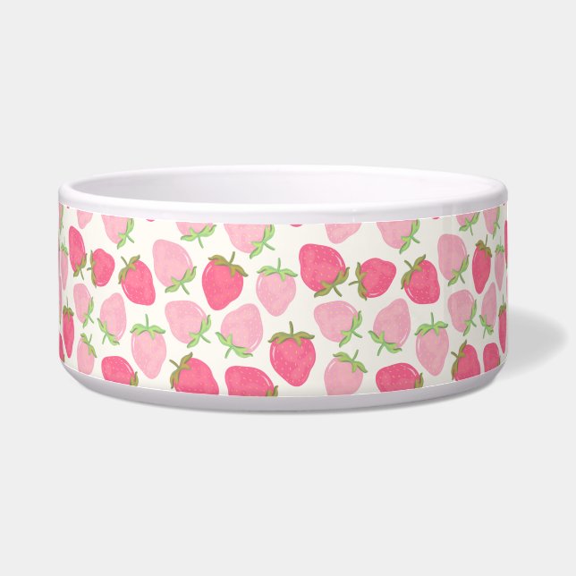 Summer Pink Strawberry Cute and Fruity  (Left)