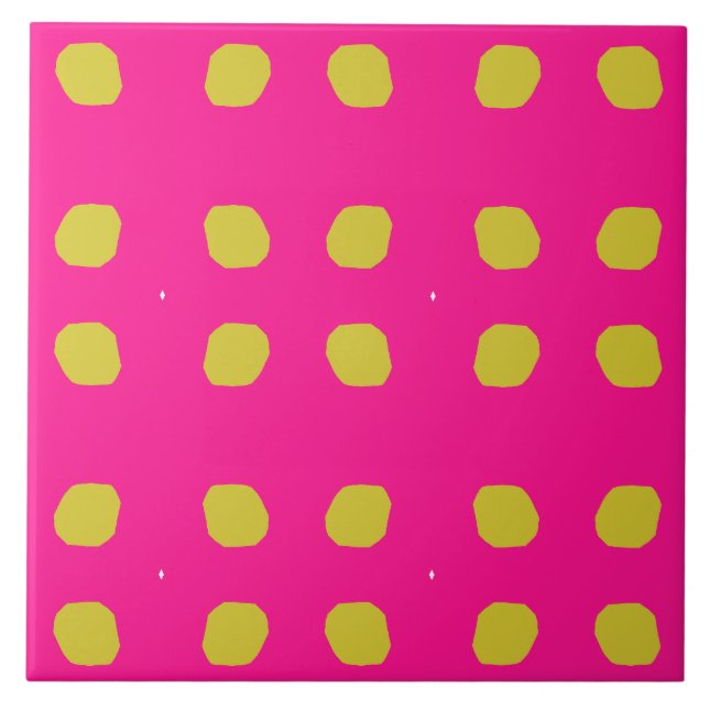 Summer plantation Ceramic Tile (Front)