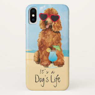 Summer Poodle iPhone X Case
