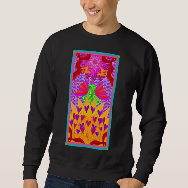 Summer Poodle Sweatshirt (Front)